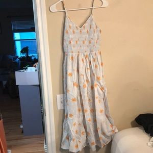 urban outfitters flower sun dress in size medium